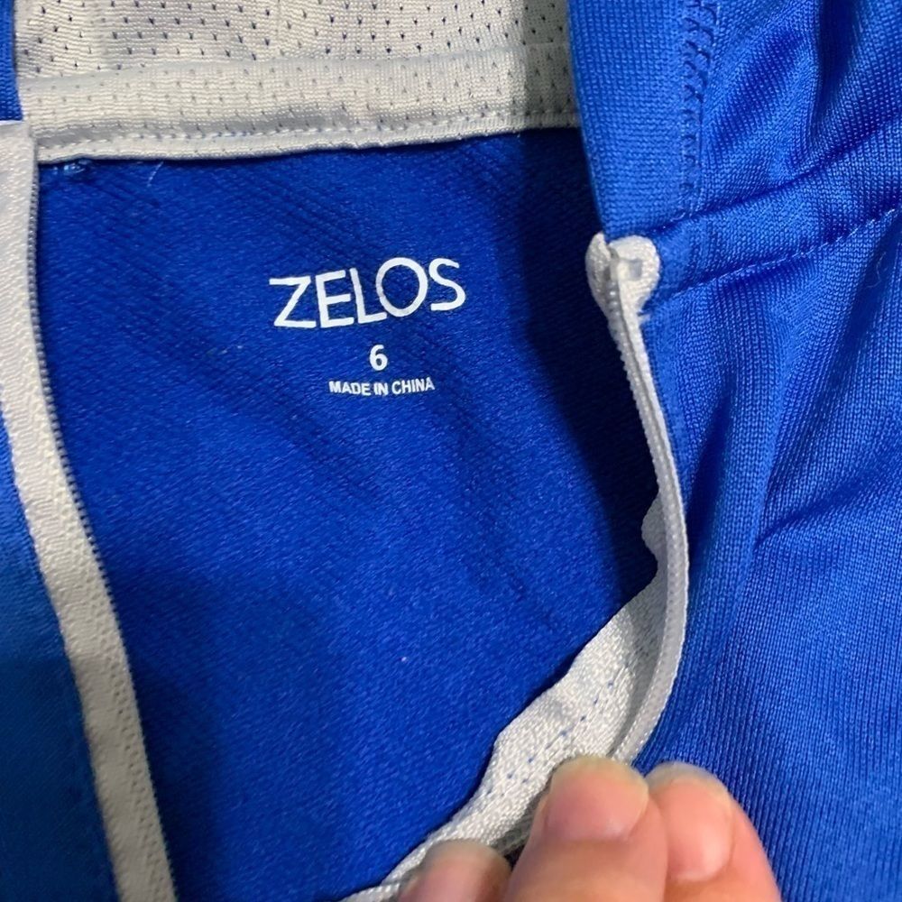 Zelos Blue Pullover Jacket - Picture 2 of 3